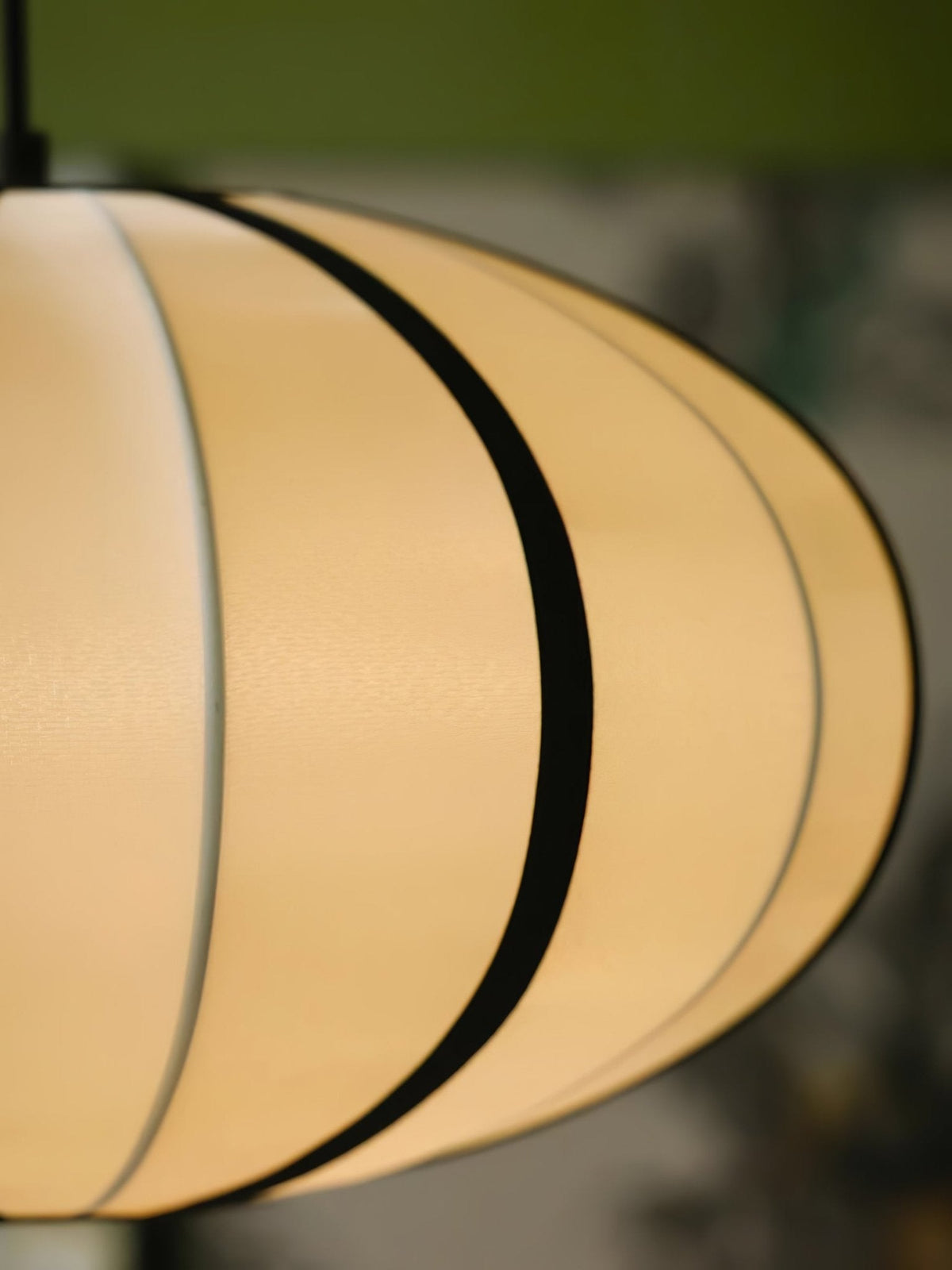 Inez wisząca lampa stołowa z płótna o nowoczesnym designie