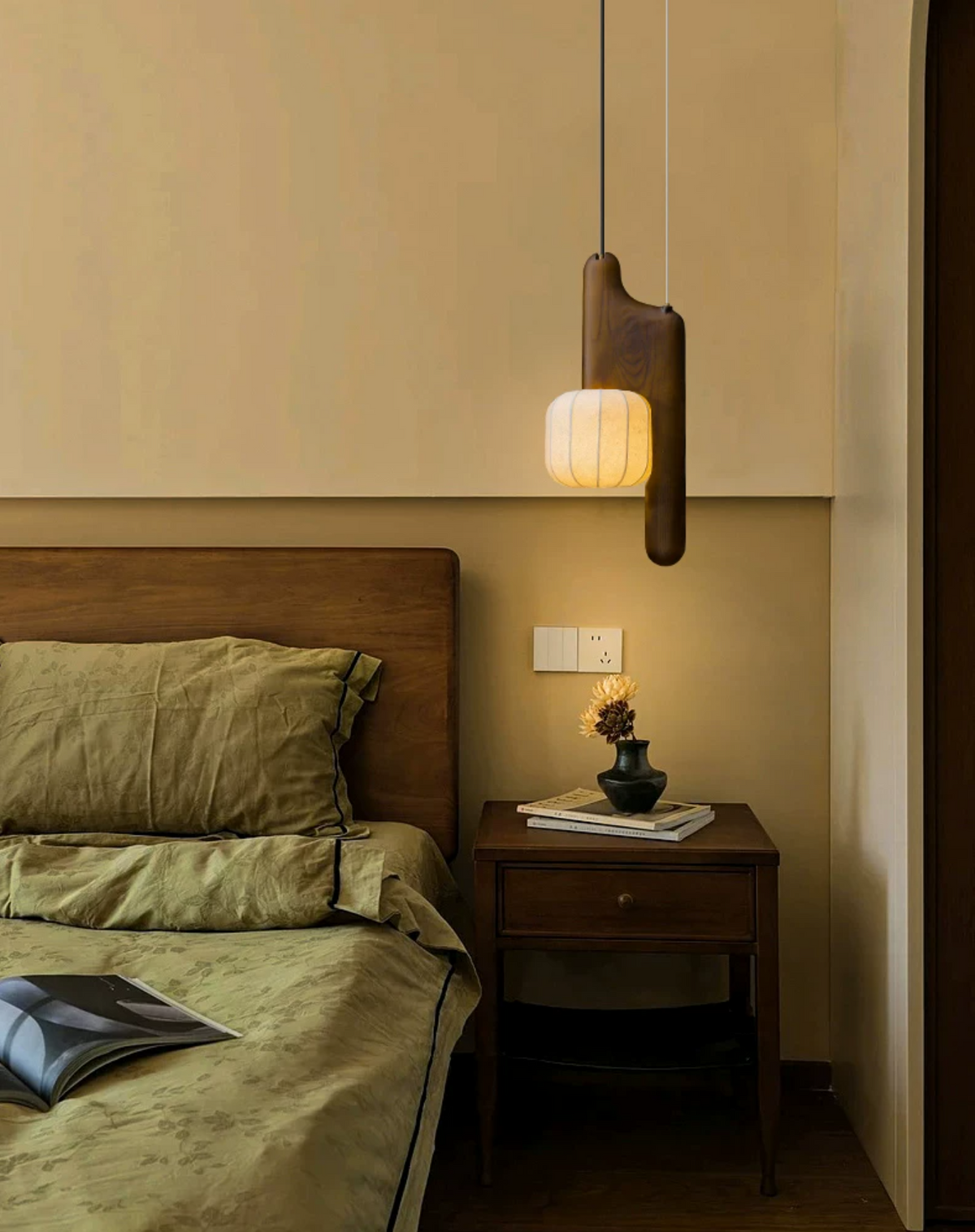 Ulverstone Lampa wisząca z papieru falistego