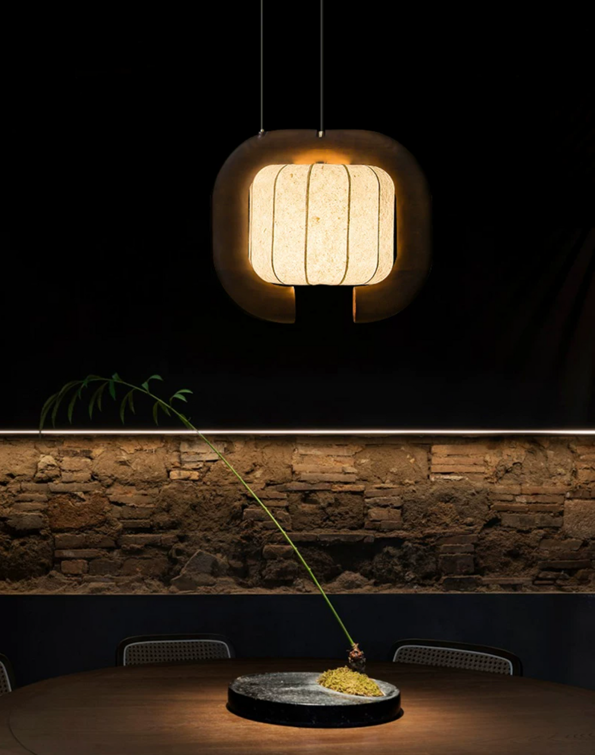 Ulverstone Lampa wisząca z papieru falistego