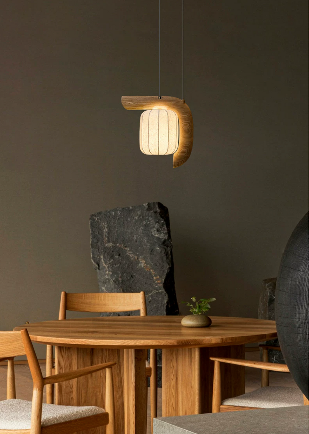Ulverstone Lampa wisząca z papieru falistego
