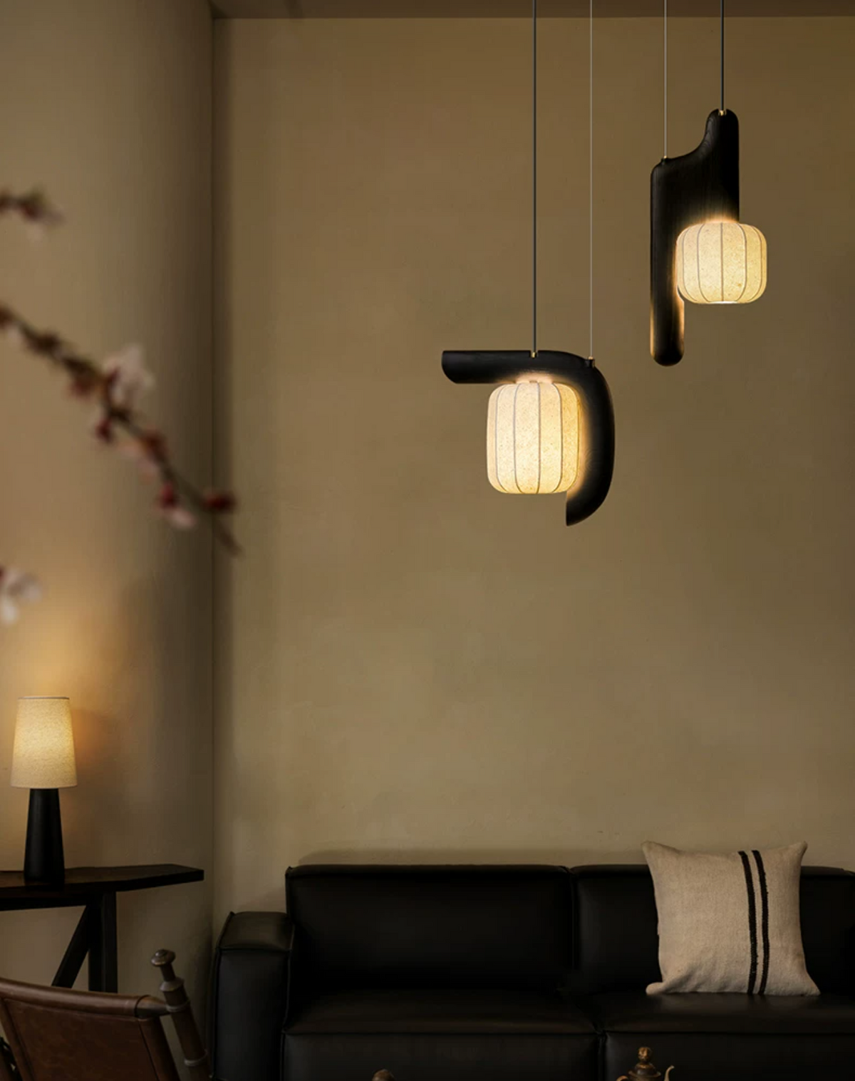 Ulverstone Lampa wisząca z papieru falistego