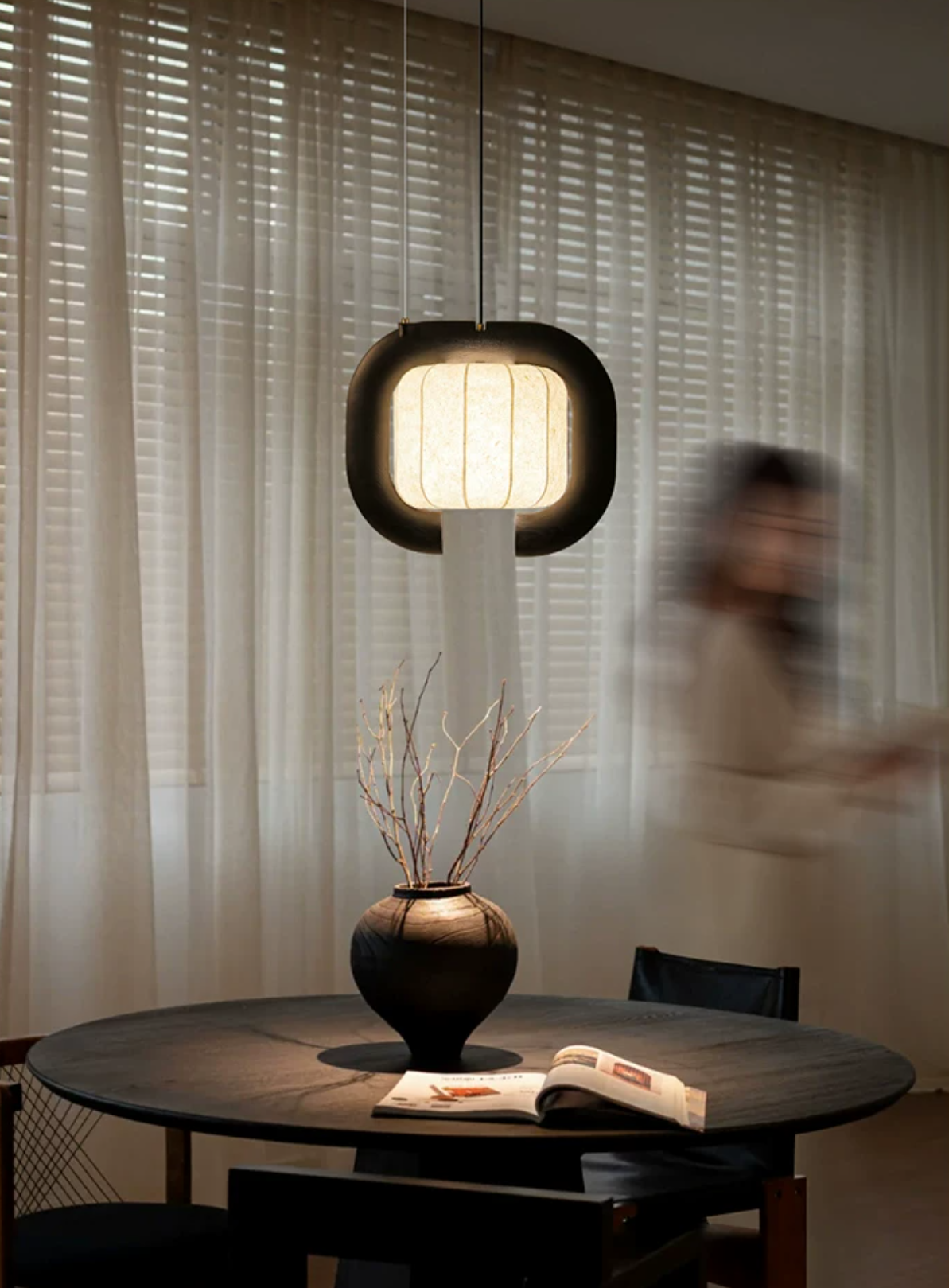 Ulverstone Lampa wisząca z papieru falistego