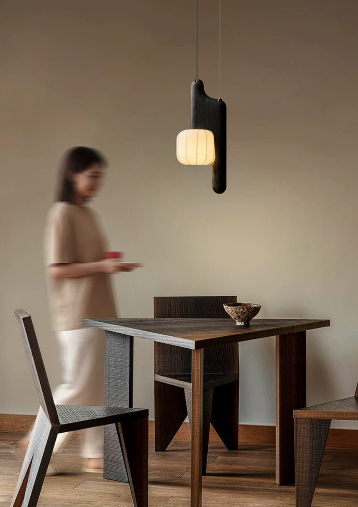 Ulverstone Lampa wisząca z papieru falistego