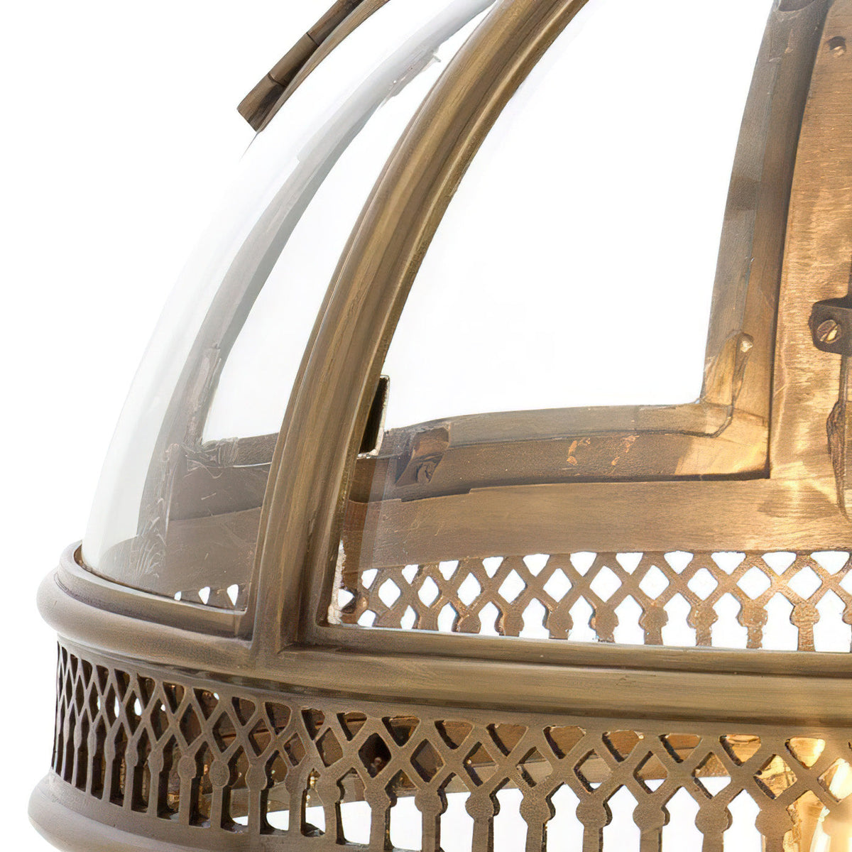 Svelte Vintage Industrial lampa wisząca ze szkła