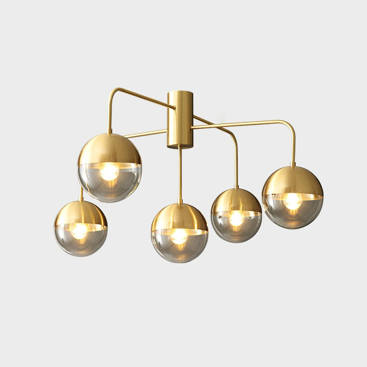 Veloz Globulars lampa sufitowa ze szkła