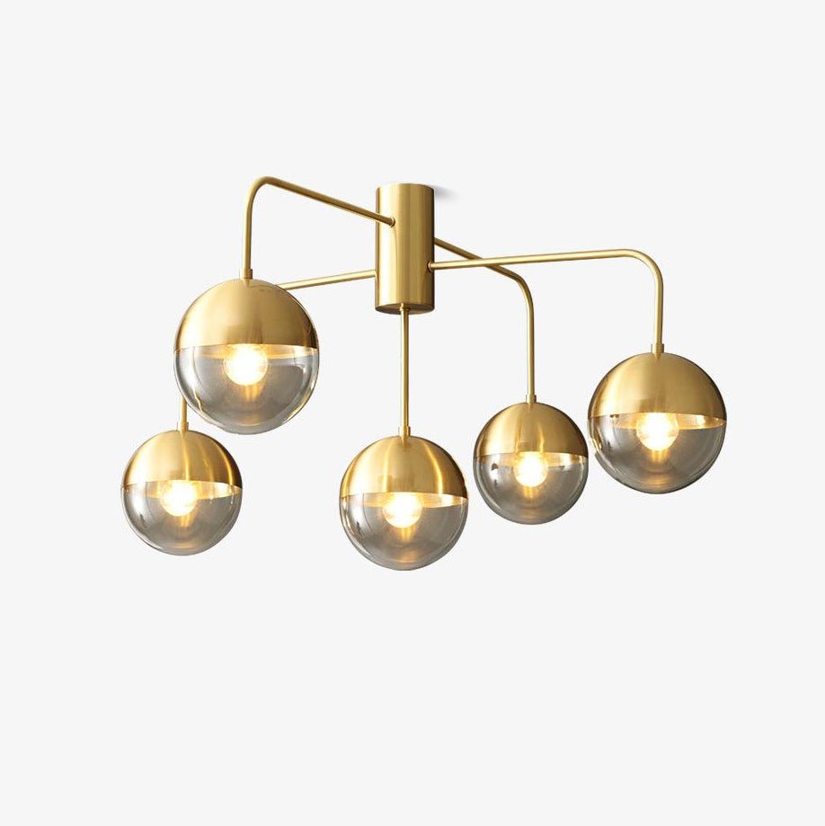 Veloz Globulars lampa sufitowa ze szkła