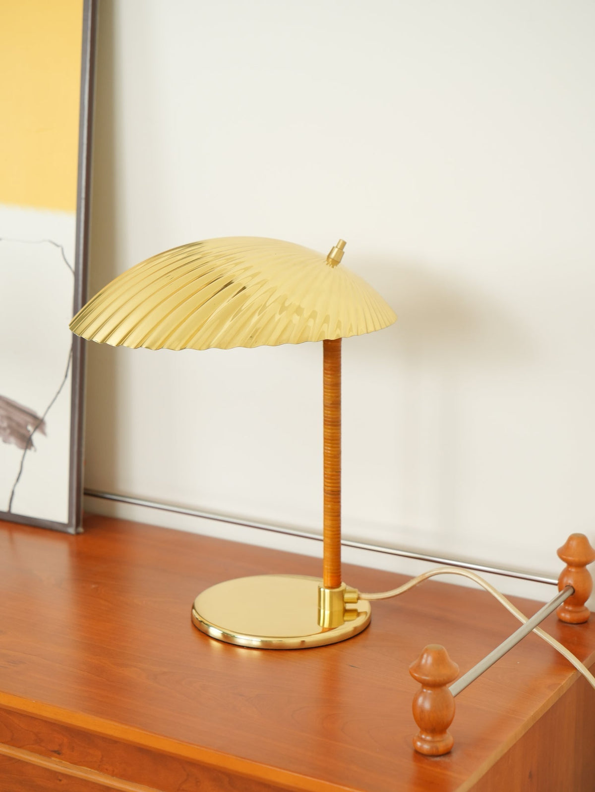 Zorare Glam lampa stołowa z miedzi