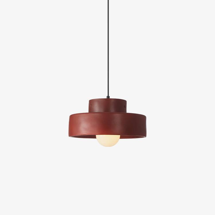 Calen lampa wisząca z podwójnymi warstwami żywicy