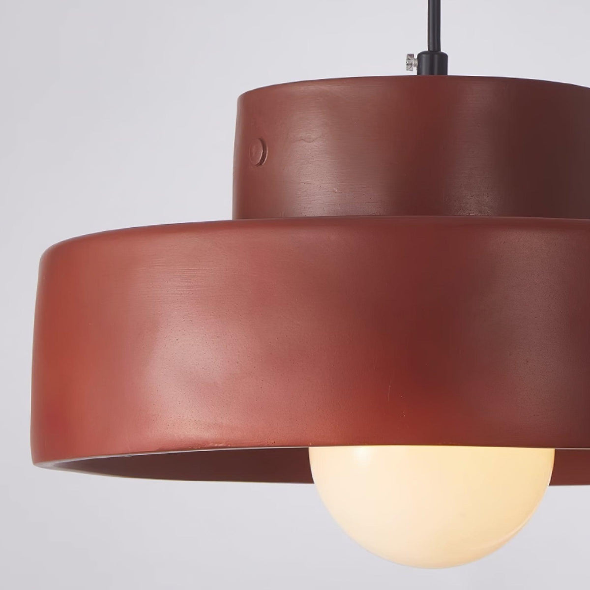 Calen lampa wisząca z podwójnymi warstwami żywicy