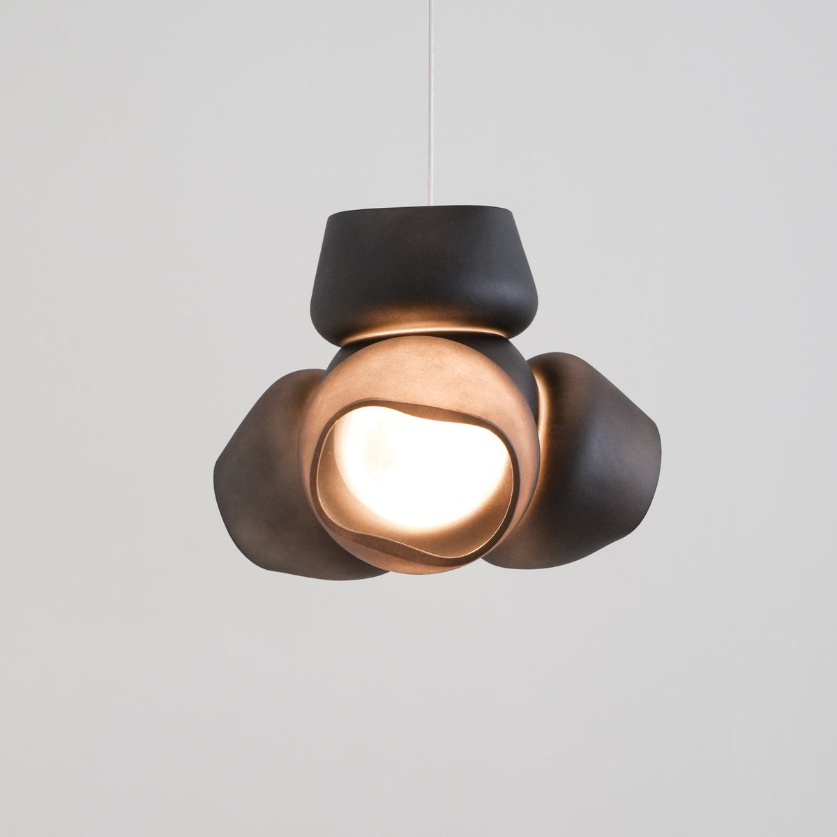 Ursa Bubbles Cluster lampa wisząca ze szkła