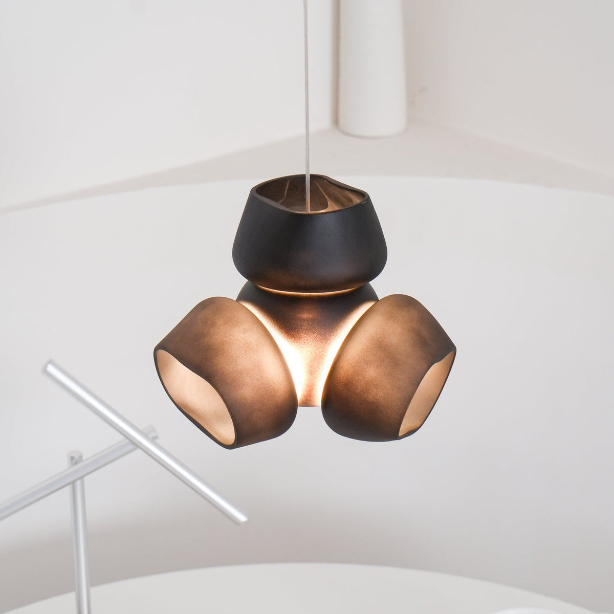 Ursa Bubbles Cluster lampa wisząca ze szkła