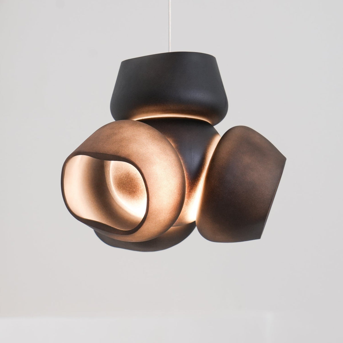 Ursa Bubbles Cluster lampa wisząca ze szkła