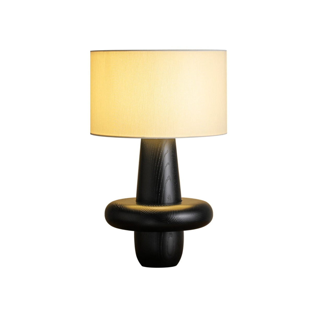 Lampa stołowa minimalistyczna ze szkła