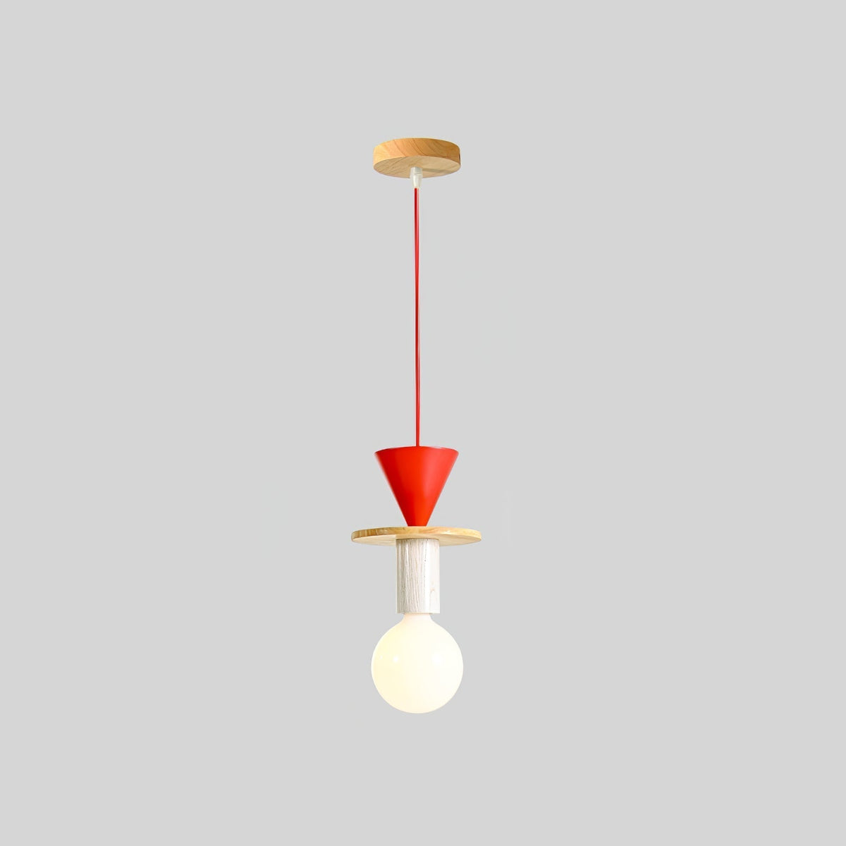 Gram nowoczesna lampa wisząca ze szkła