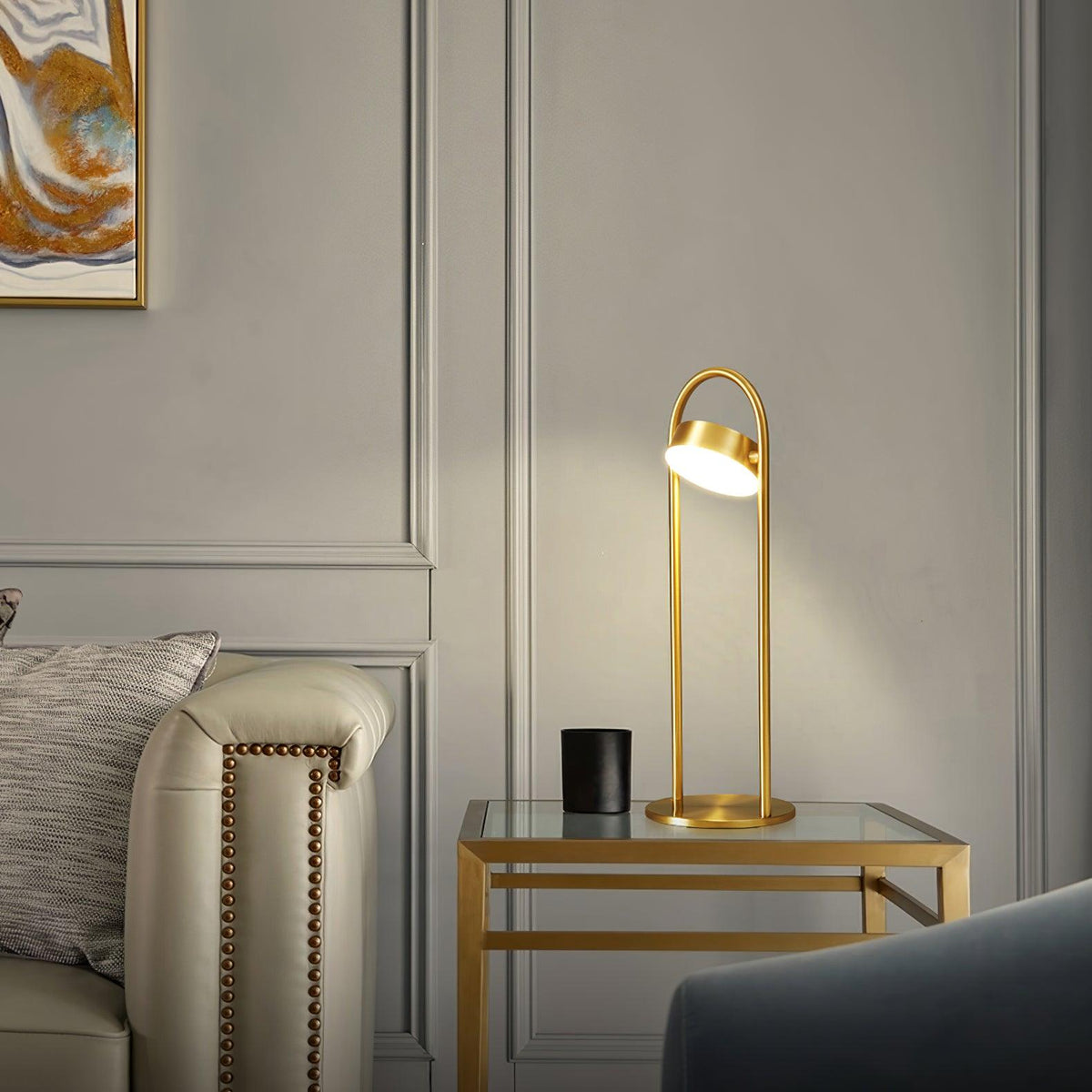 Rivarette minimalistyczna lampa stołowa