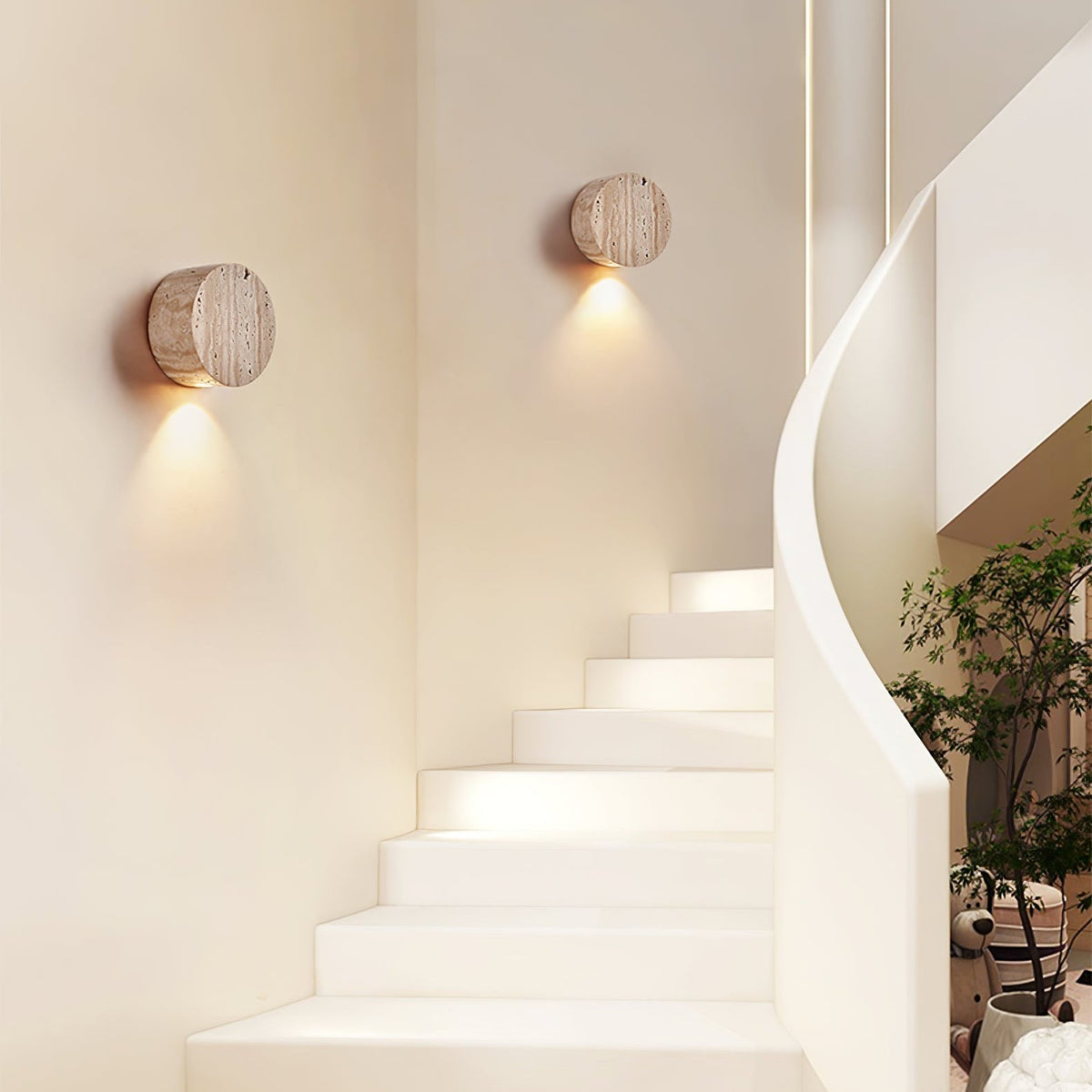 Jenthor Travertine kinkiet