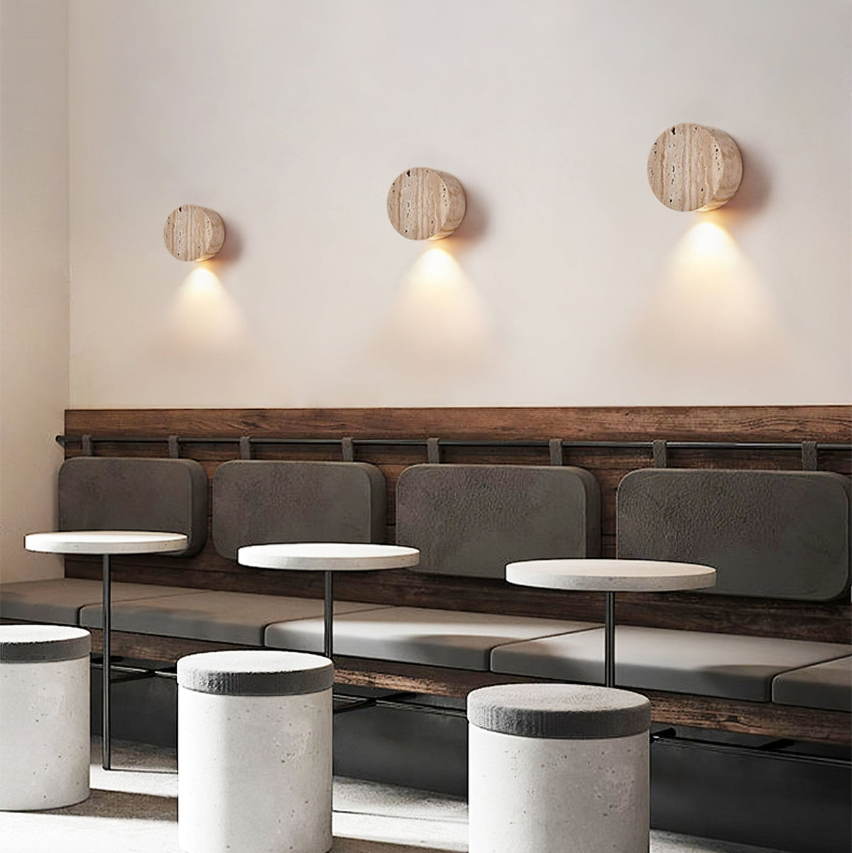 Jenthor Travertine kinkiet