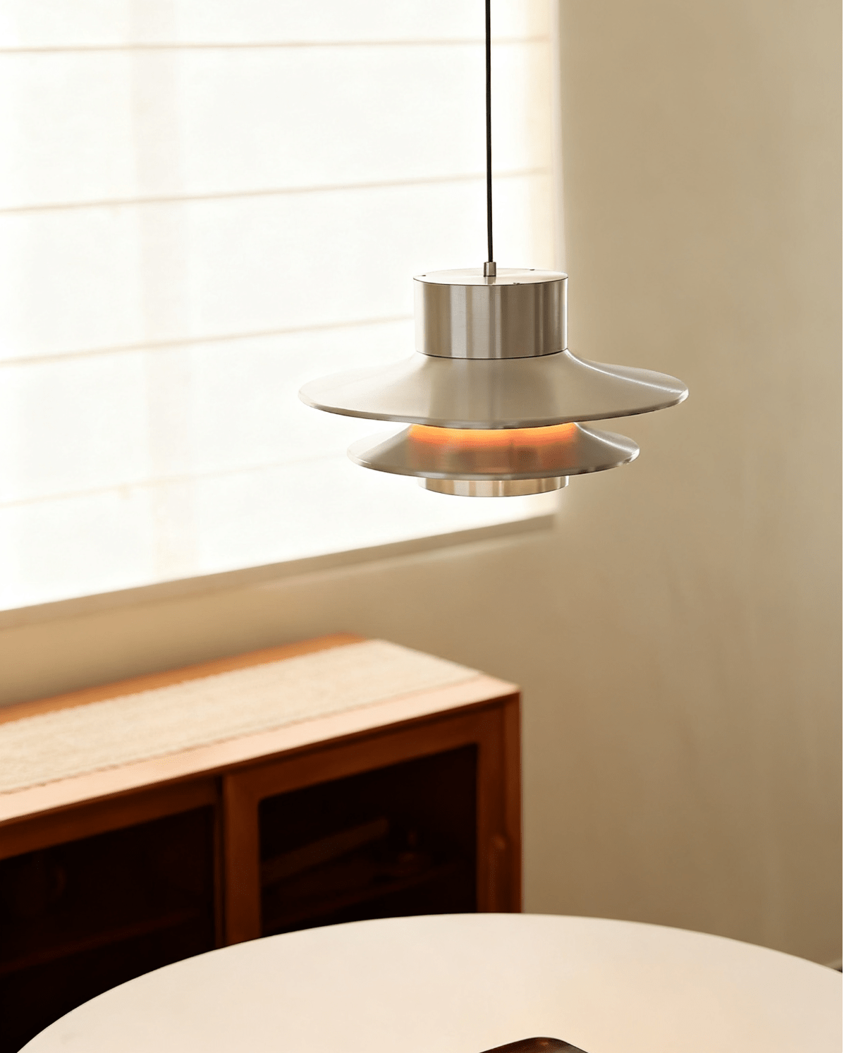Ulux lampa wisząca ze stali nierdzewnej
