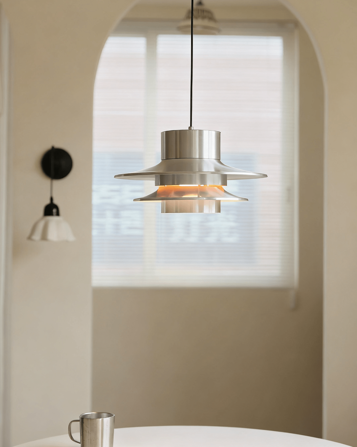Ulux lampa wisząca ze stali nierdzewnej