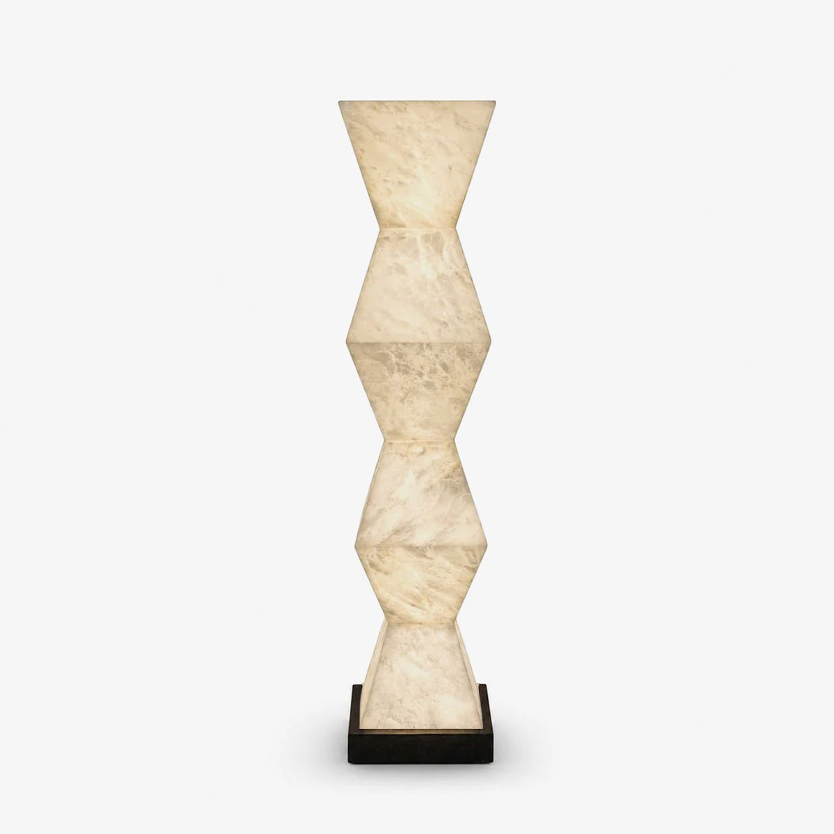 Nivuina lampa stojąca z alabastrem