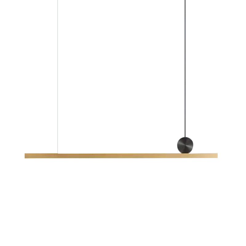 Firdes artystyczna lampa sufitowa z mosiądzu