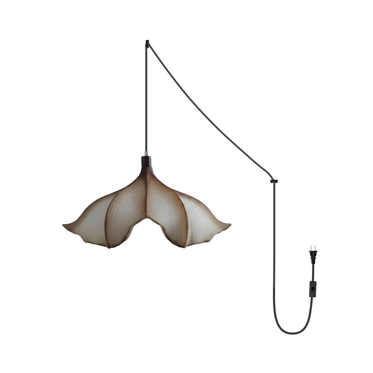 Lampa wisząca Siren z wtyczką