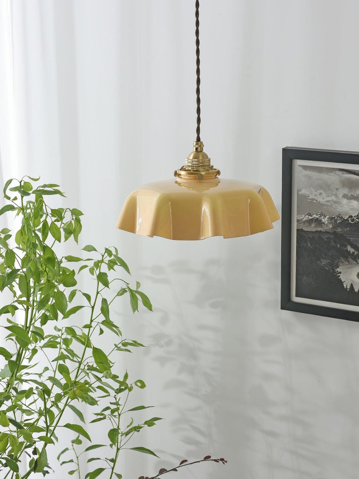 Liorivora lampa wisząca French Flower do jadalni