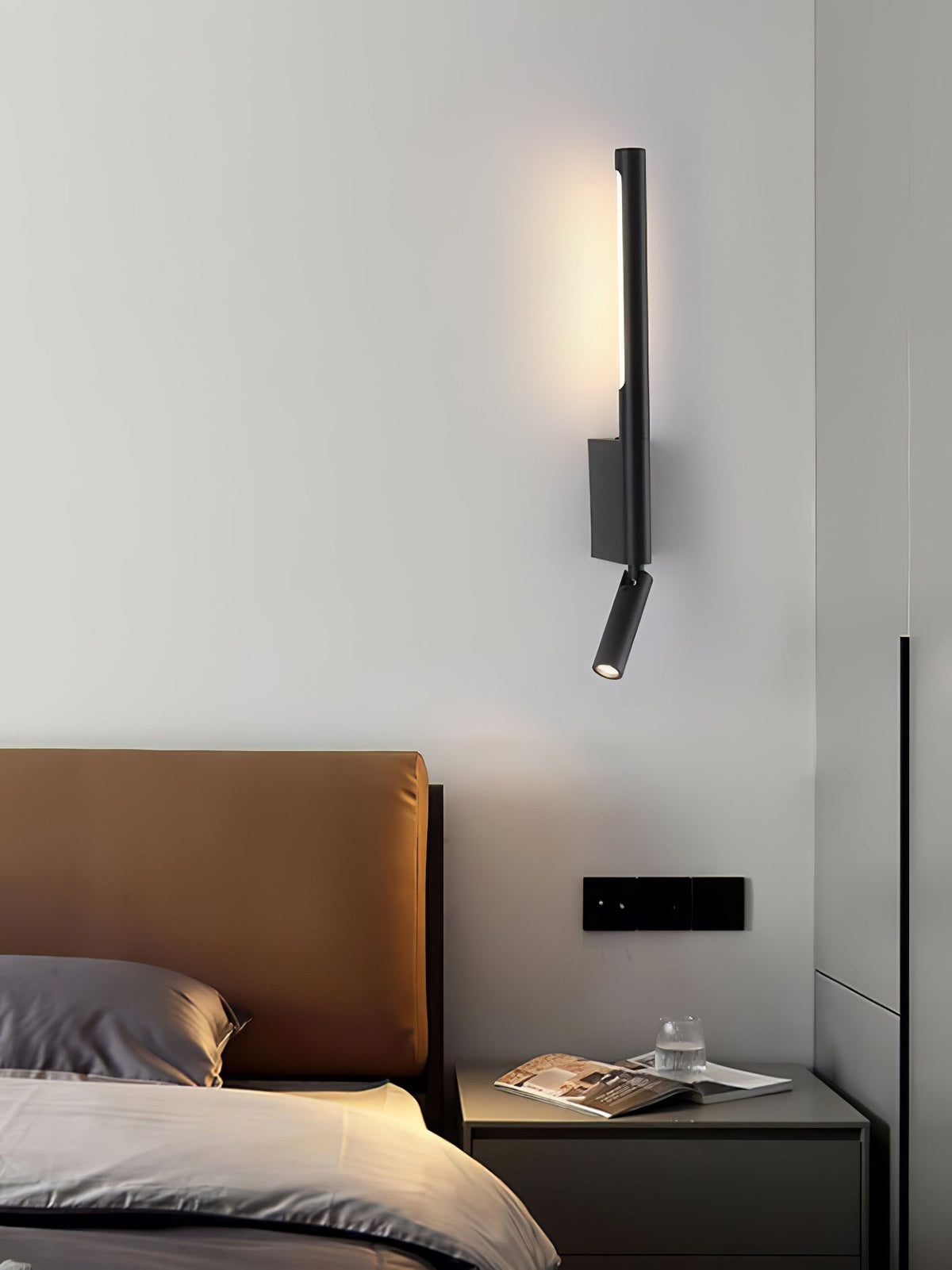 Melody nowoczesny minimalistyczny żyrandol LED kinkiet