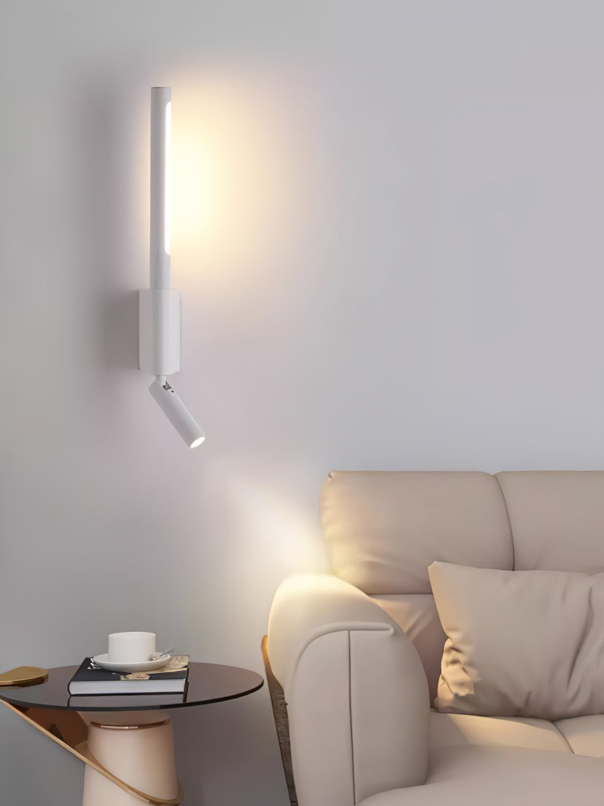 Melody nowoczesny minimalistyczny żyrandol LED kinkiet