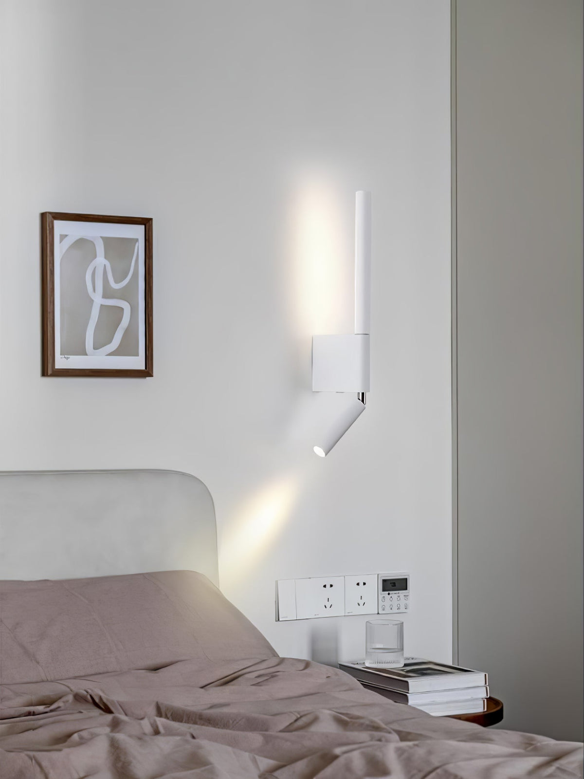 Melody nowoczesny minimalistyczny żyrandol LED kinkiet