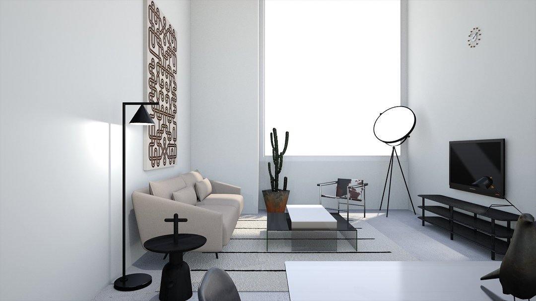 Nell minimalistyczna lampa stojąca