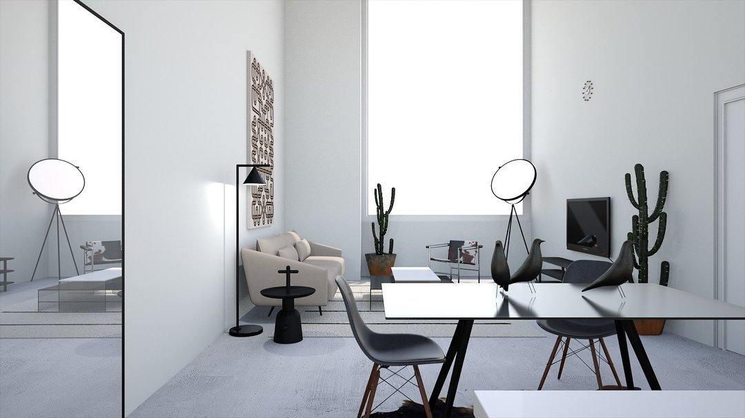 Nell minimalistyczna lampa stojąca