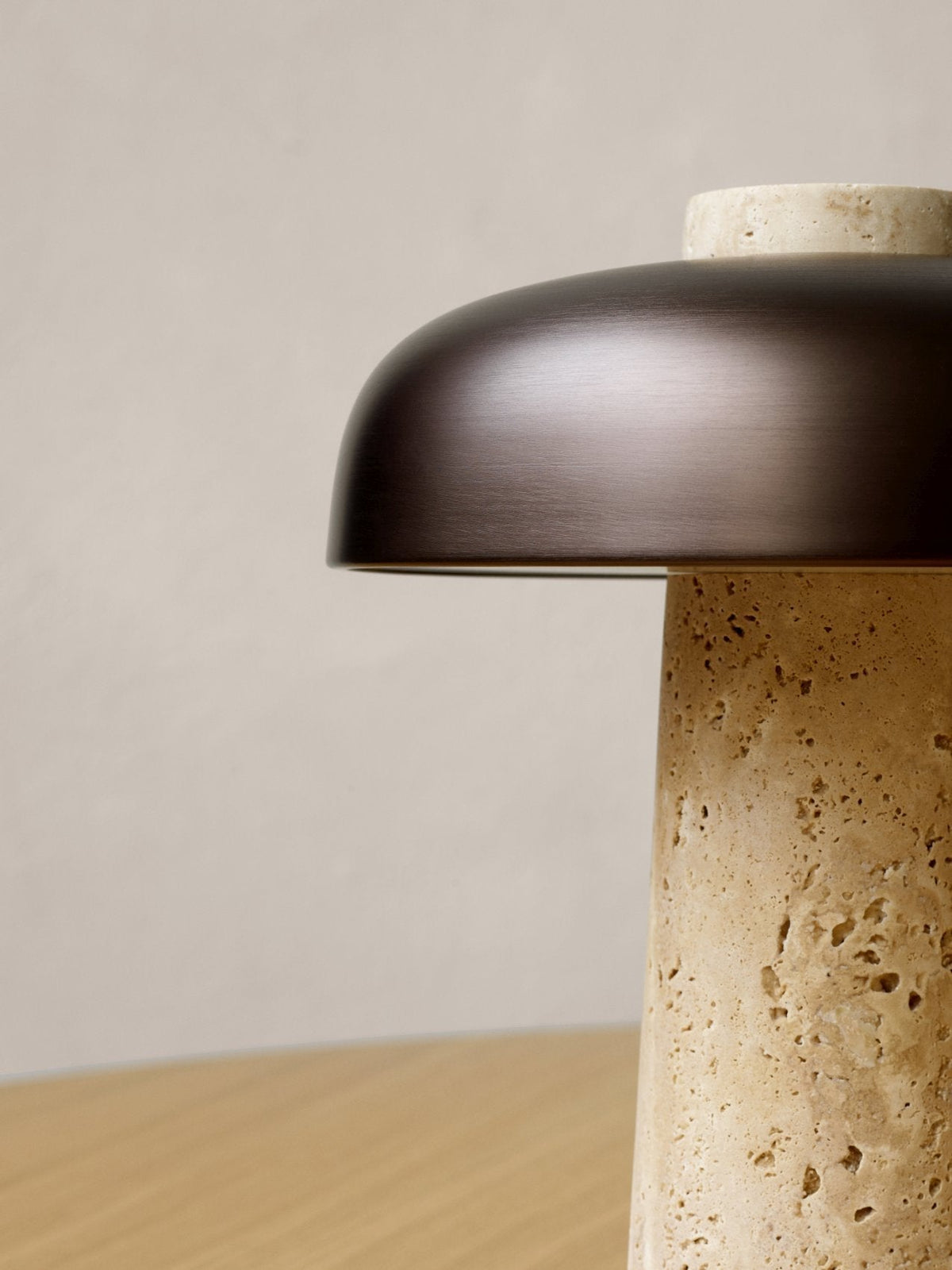 Lampa stołowa Oakley Travertine