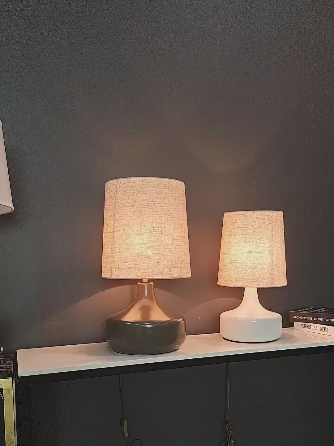 Olenvaris lampa stołowa ceramiczna