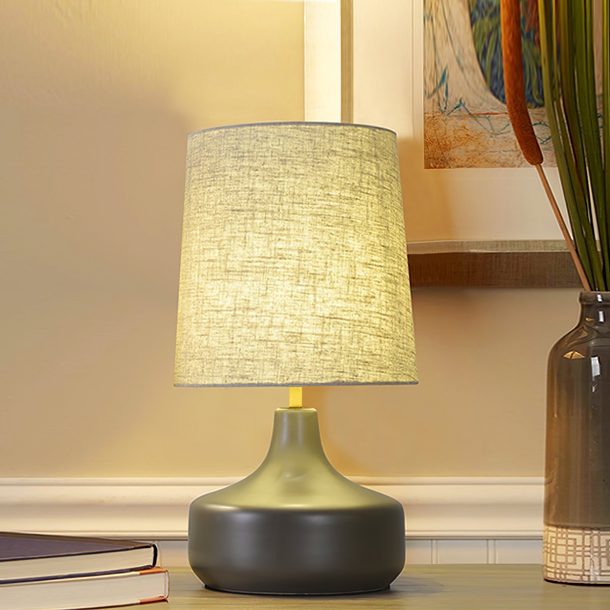Olenvaris lampa stołowa ceramiczna