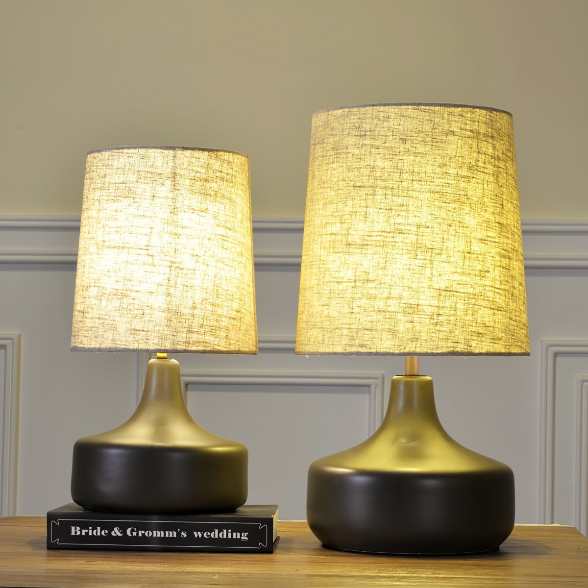 Olenvaris lampa stołowa ceramiczna
