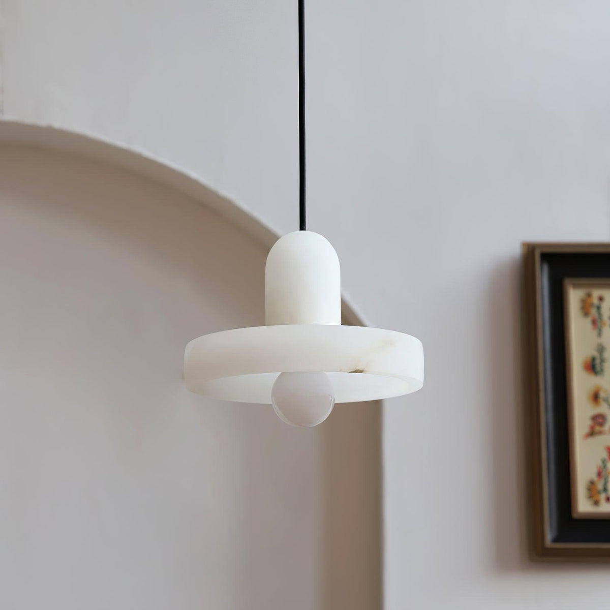 Carrara Alabaster lampa wisząca