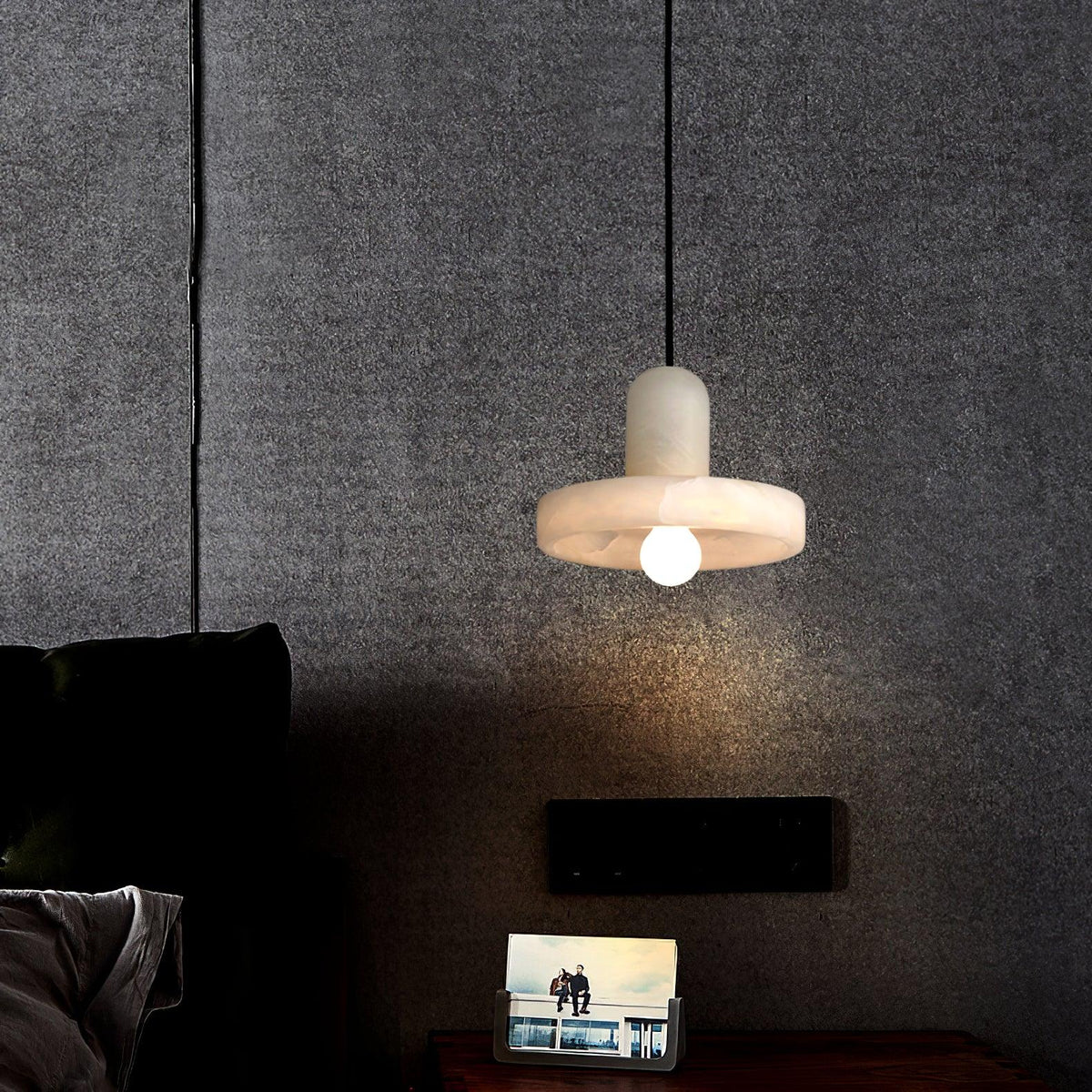 Carrara Alabaster lampa wisząca