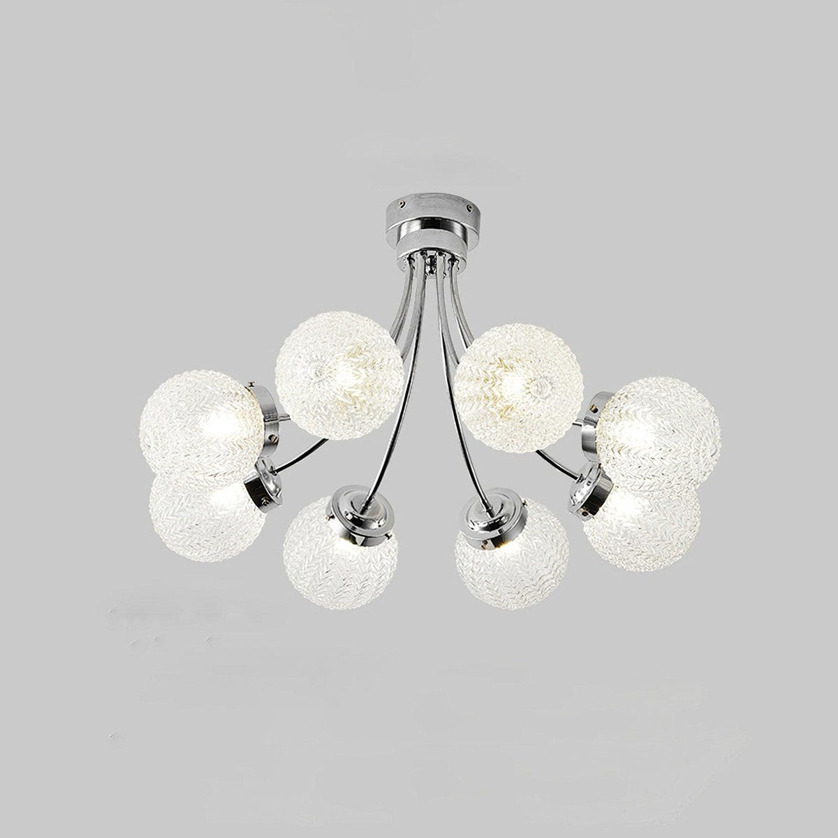 Quve nowoczesna lampa sufitowa ze szkła