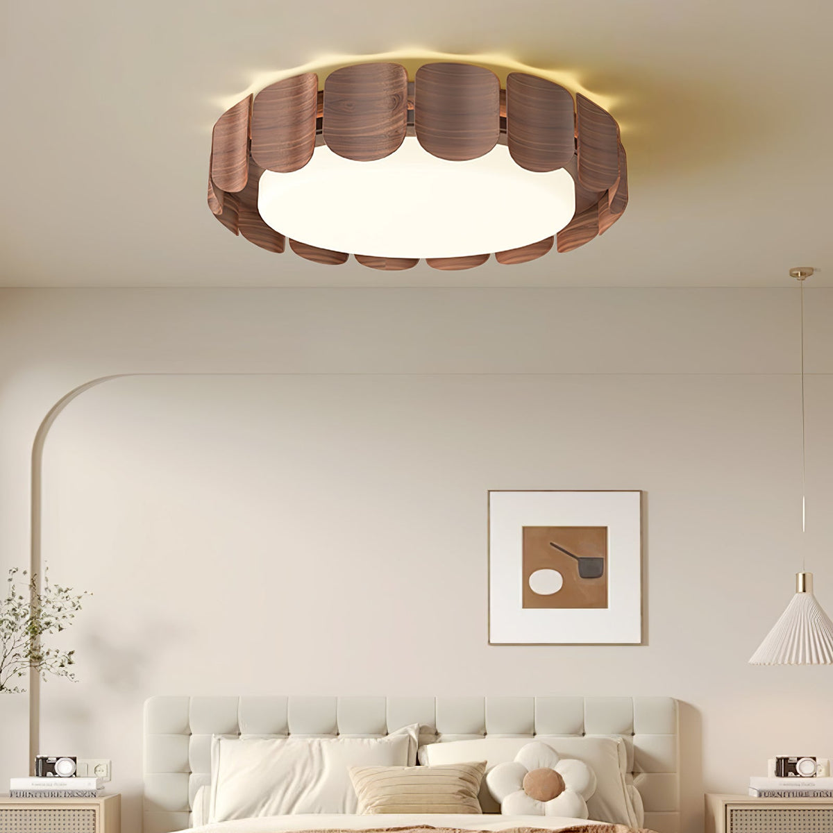 Syrinora Premium żyrandol sufitowy w stylu nordyckim Art Flare