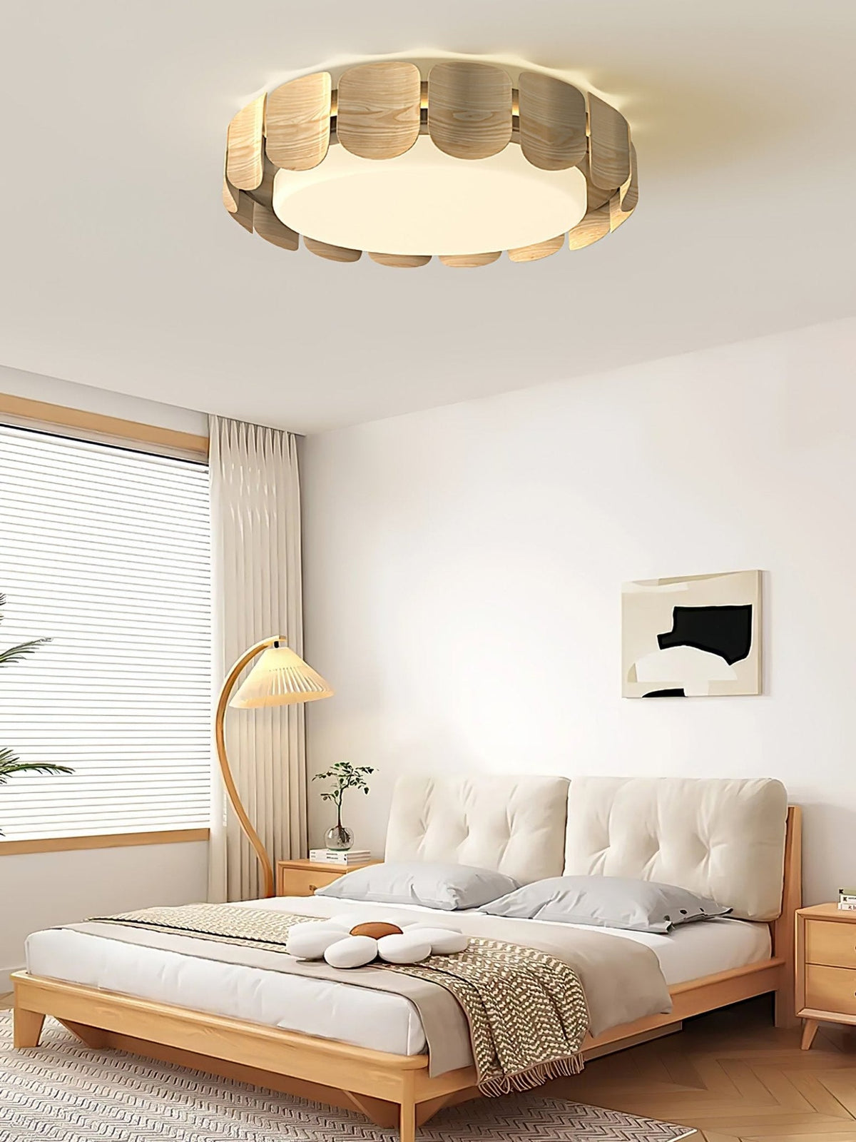Syrinora Premium żyrandol sufitowy w stylu nordyckim Art Flare