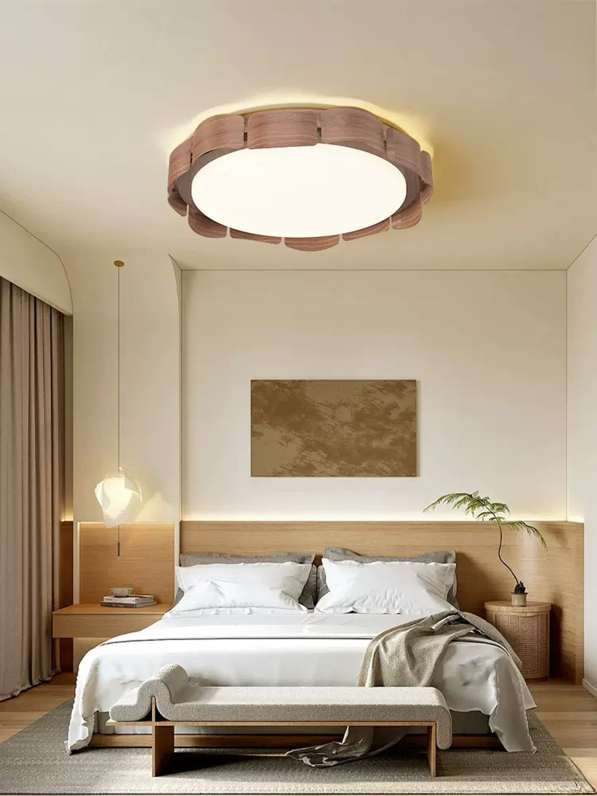 Syrinora Premium żyrandol sufitowy w stylu nordyckim Art Flare