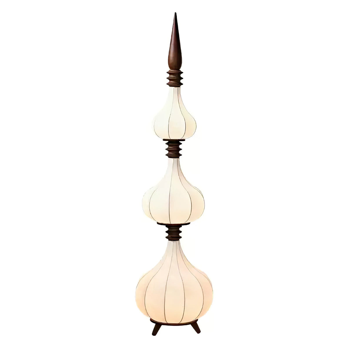 Cetalyra zewnętrzna lampa stojąca ze szkła