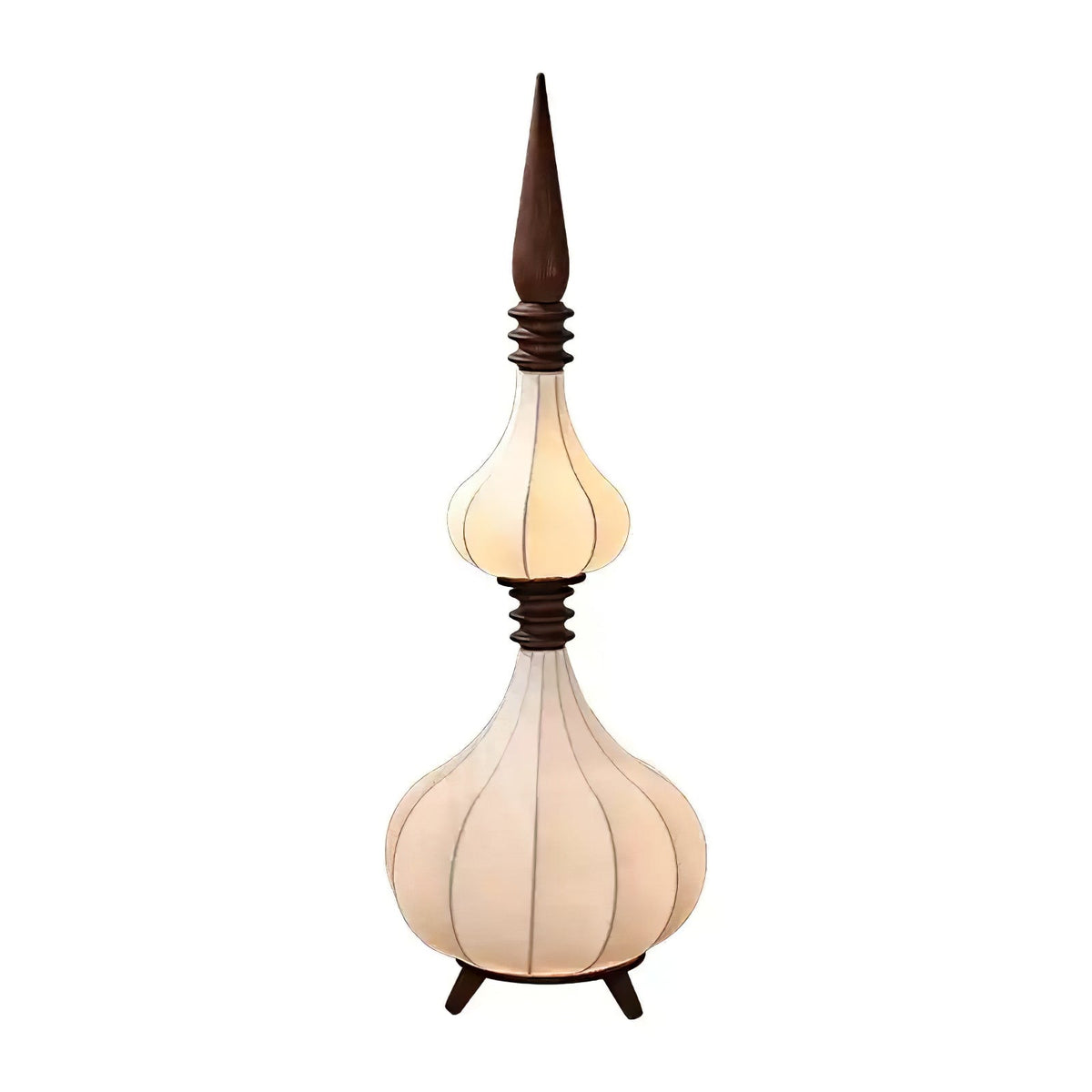 Cetalyra zewnętrzna lampa stojąca ze szkła
