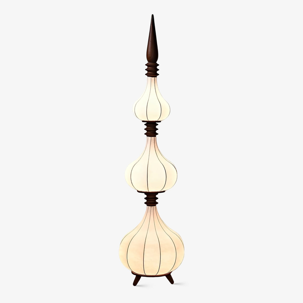 Cetalyra zewnętrzna lampa stojąca ze szkła