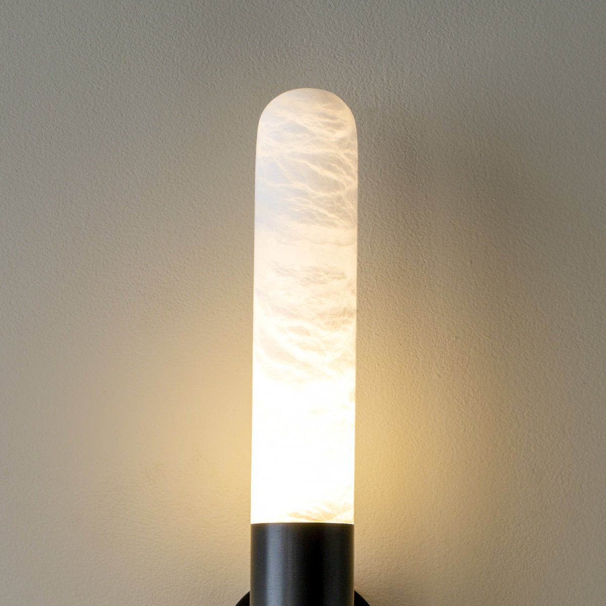 Evtalos Cylinder Alabaster kinkiet