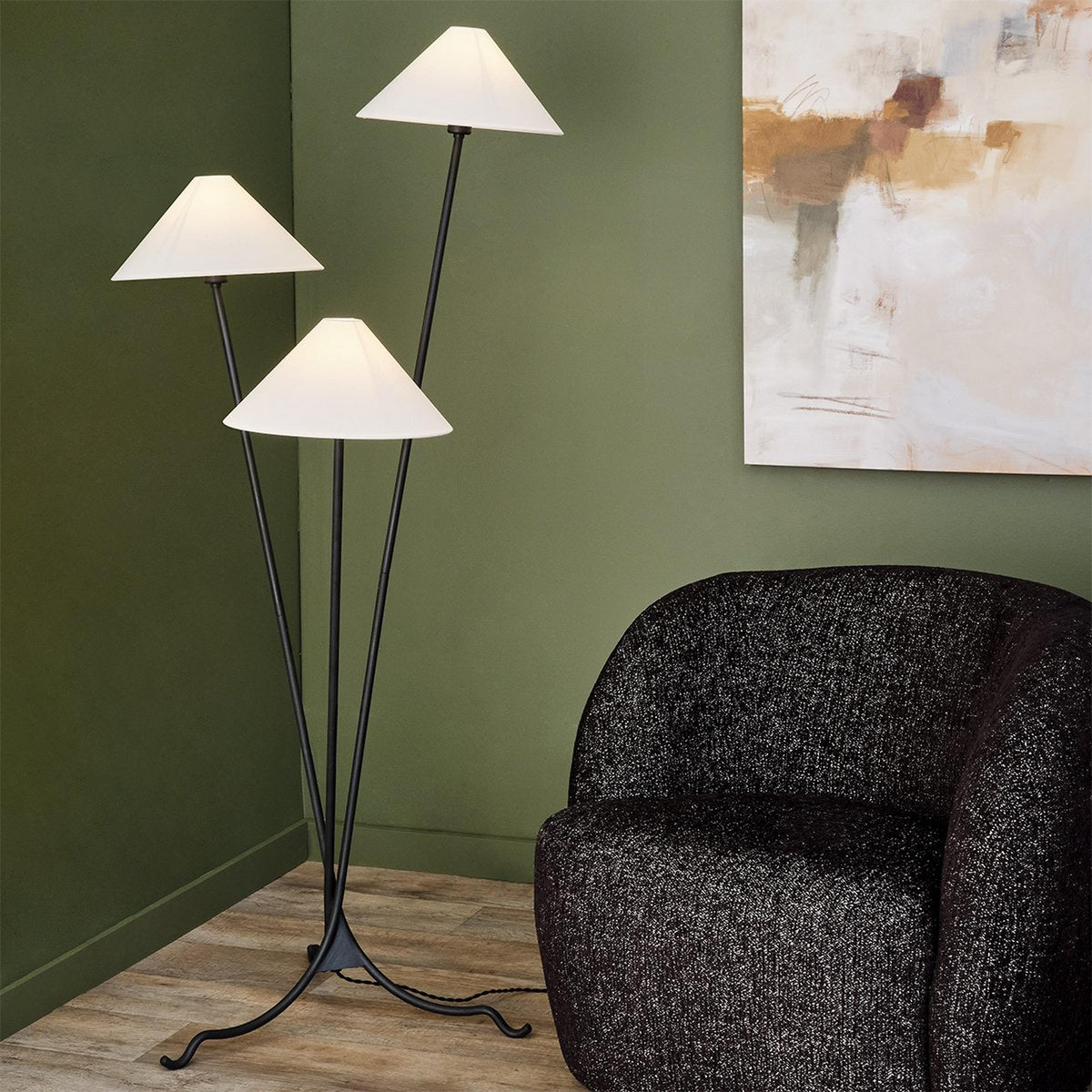 Cypress zewnętrzna lampa stojąca