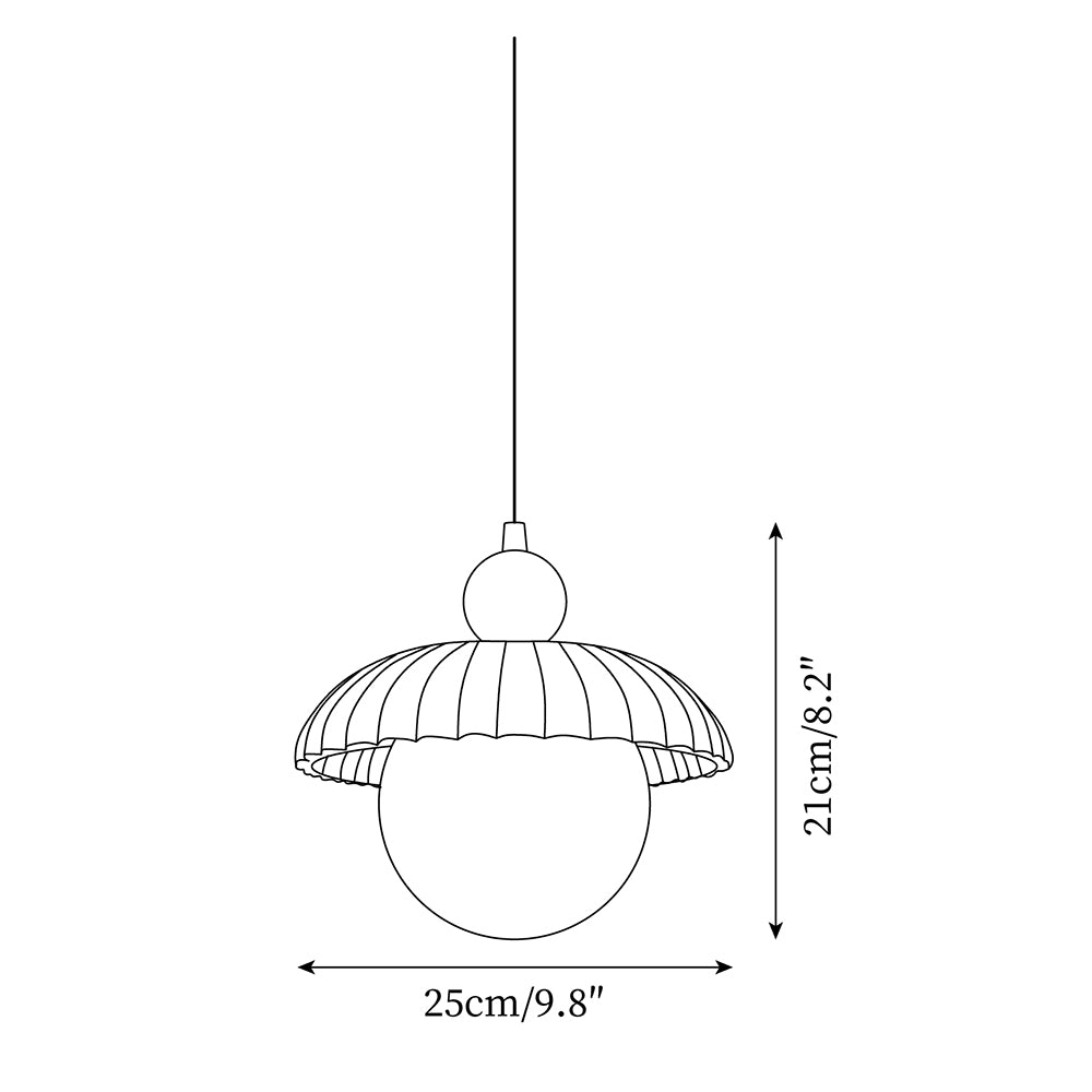 Alien Retro Charm lampa wisząca