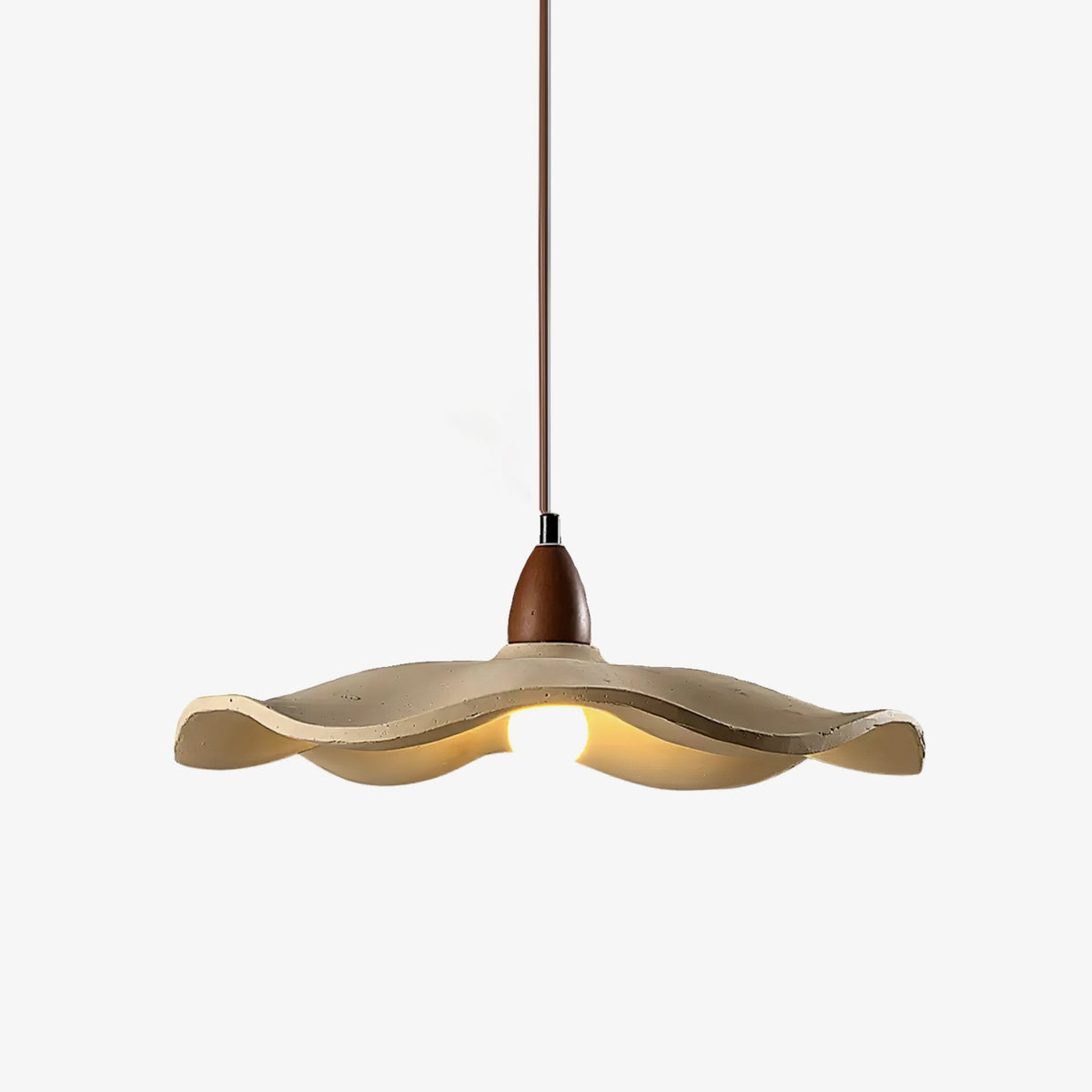 Siro Cement Wave lampa wisząca