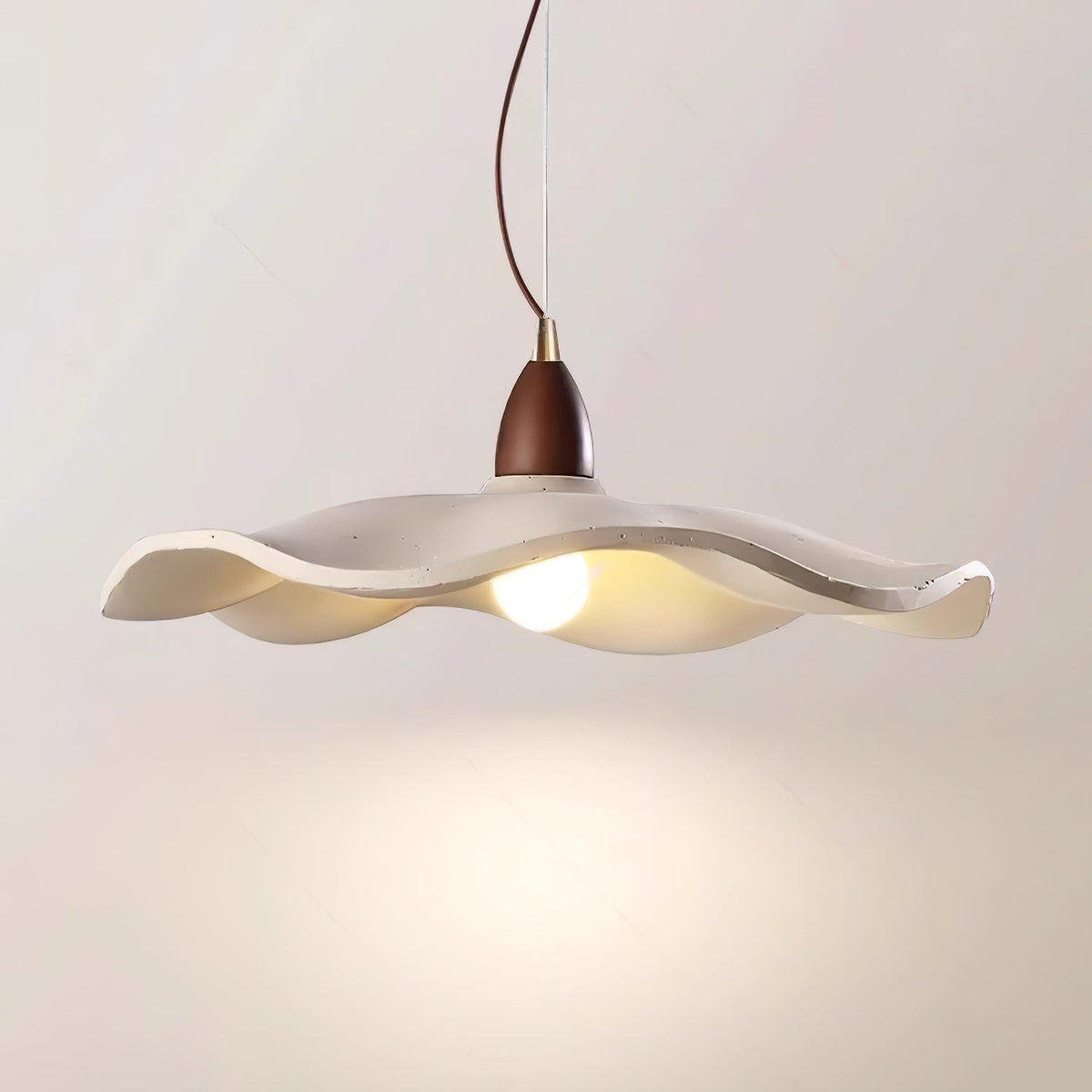 Siro Cement Wave lampa wisząca